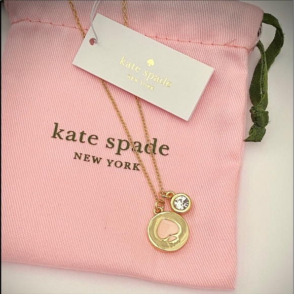 Kate spade pink spade necklace - Picture 6 of 6